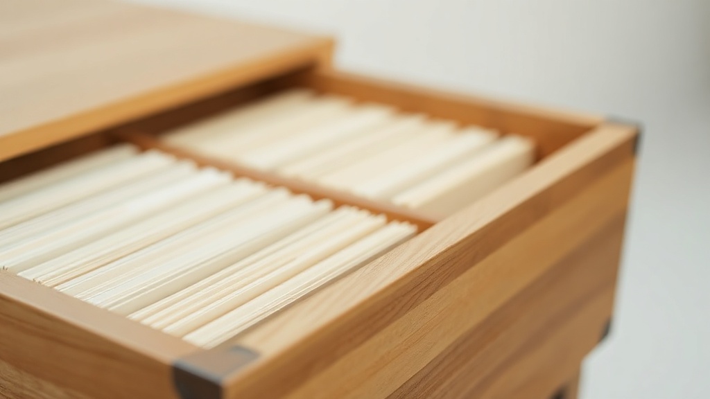 A directory card index drawer