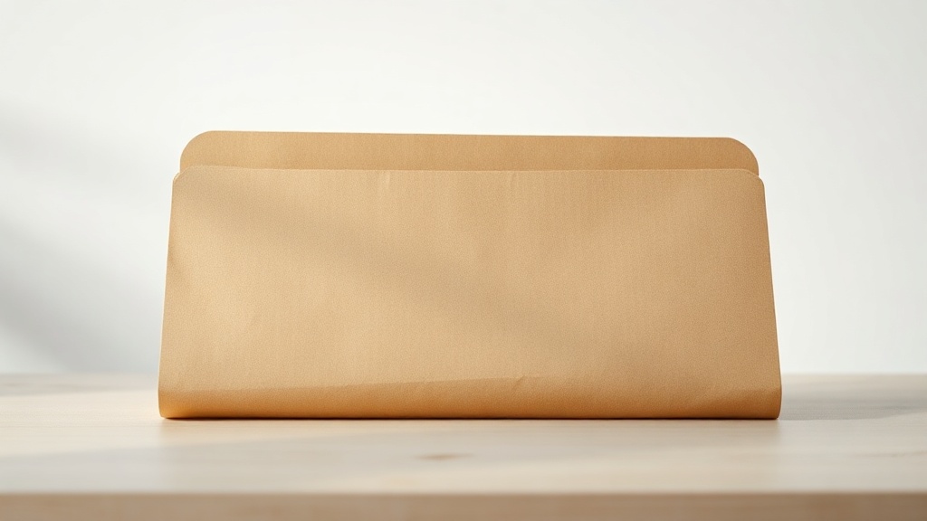 A plain document folder on a desk