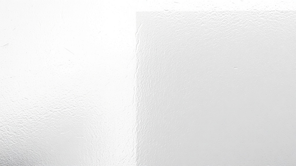 A cracked pane of glass catching light
